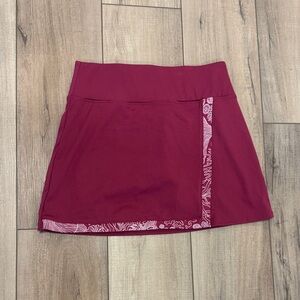 Tommy Bahama Maroon Tennis / Golf Skirt